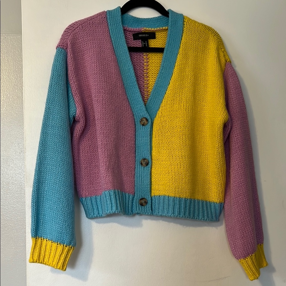 Forever21+ Colorful Women's Sweater